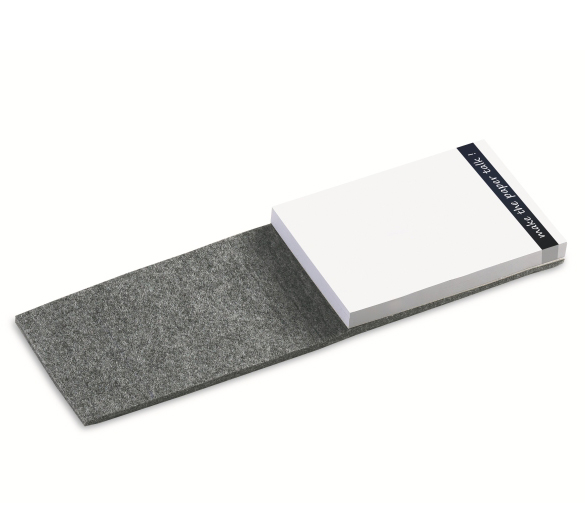 PM751 Sticky notes in felt cover
