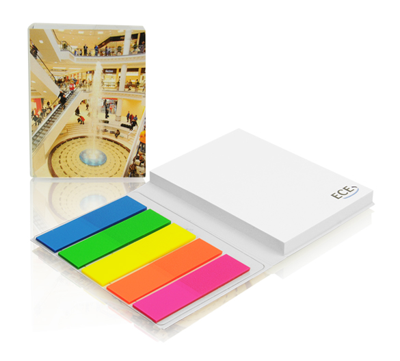 PM059a Sticky notes set in softcover