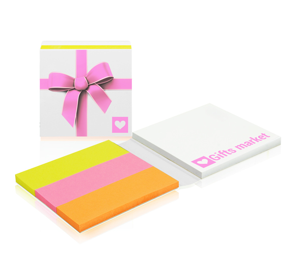 PM068 Sticky notes set in softcover