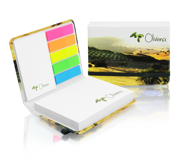 PM100a Sticky notes set in hardcover