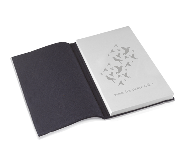 PM758_A6 Notepad in felt covers