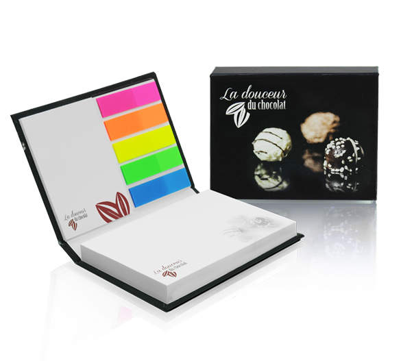 PM100 Sticky notes set in hardcover