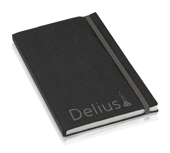 PM758_A5 Notepad in felt covers