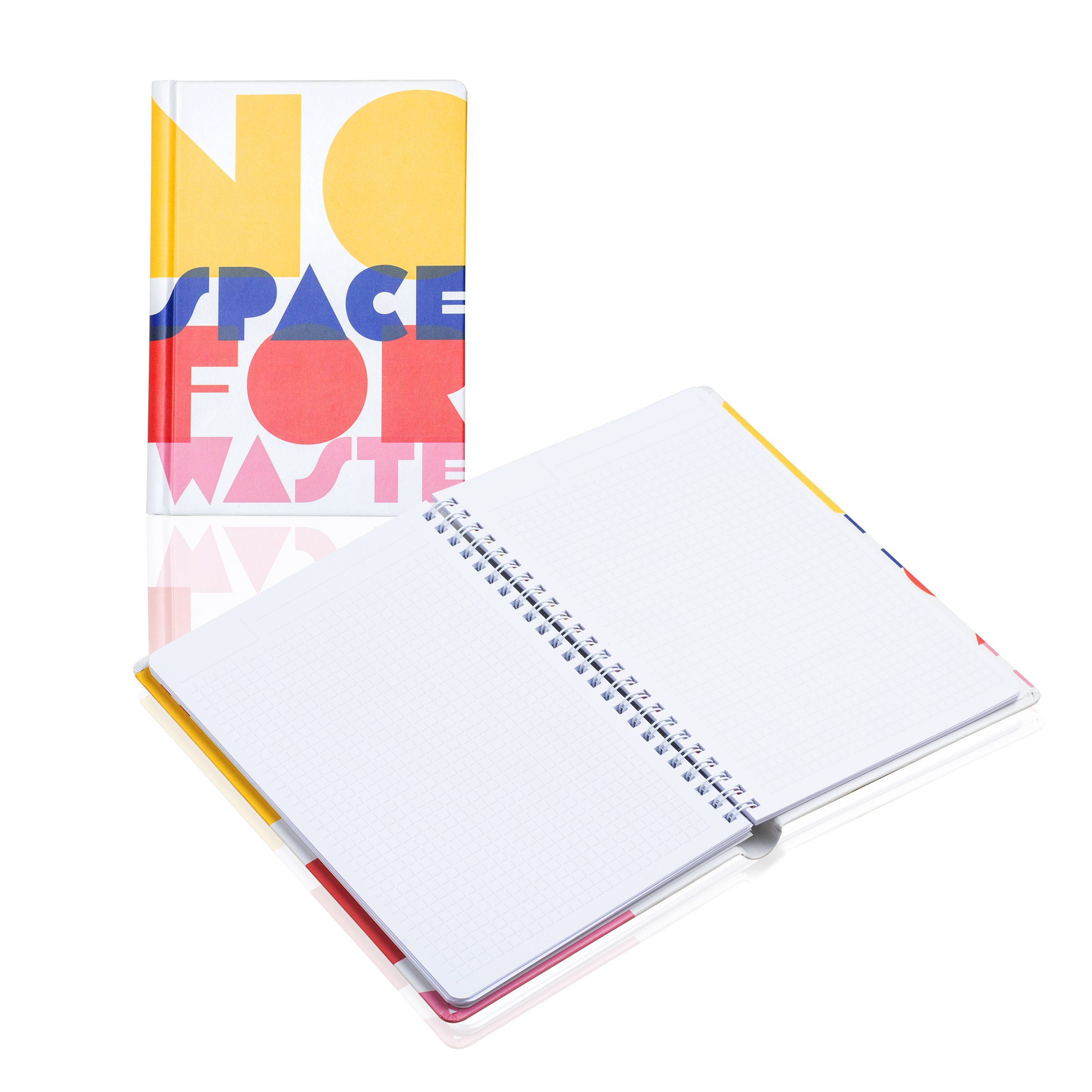 PM301 Wire-o notepad in hardcover