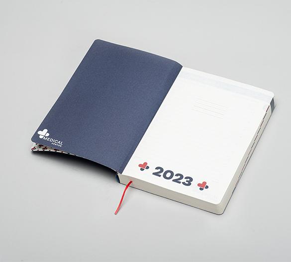 MN22-CAL-PALERMO Mindnotes® diary in a PALERMO softcover