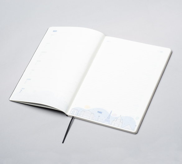 MN22-CAL-VERONA Mindnotes® diary in a VERONA softcover 