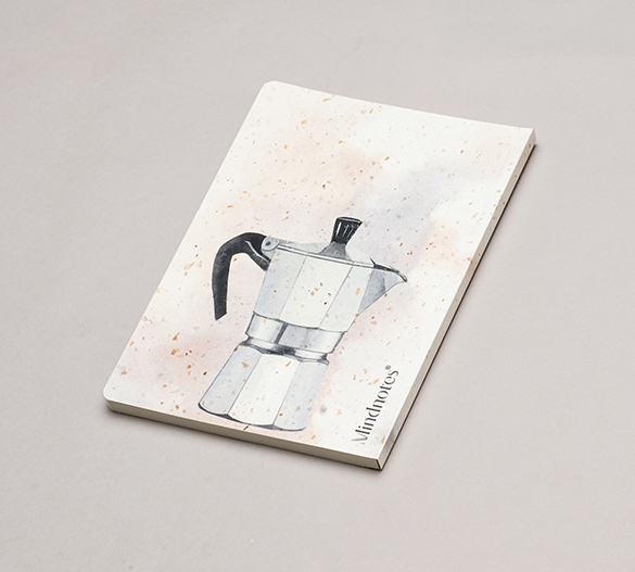 MN11-COFFEE Mindnotes® in coffee paper softcover