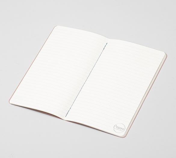 MN41-almond Sewn Mindnotes® in an Organic Spirit paper cover- almond