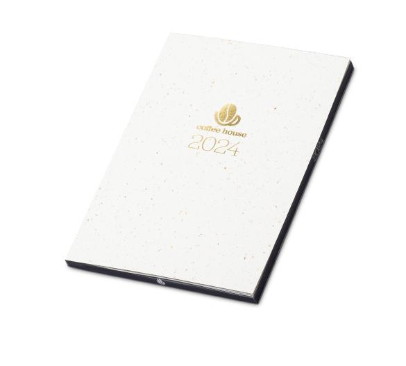 MN11-CAL-COFFEE Mindnotes® diary in coffee paper softcover 