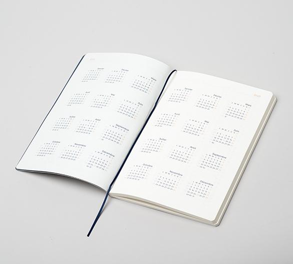 MN22-CAL-TORINO Mindnotes® diary in a TORINO softcover 