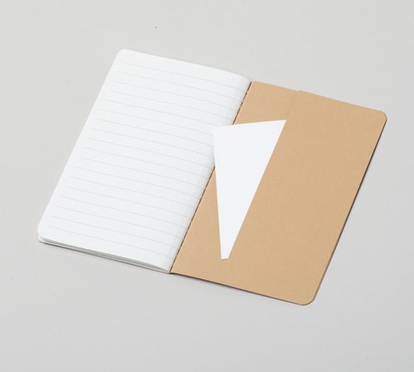 MN41-kraft Sewn Mindnotes® in a Kraft paper cover